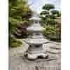 Japanse tuinlamp met drie verdiepingen 87 cm