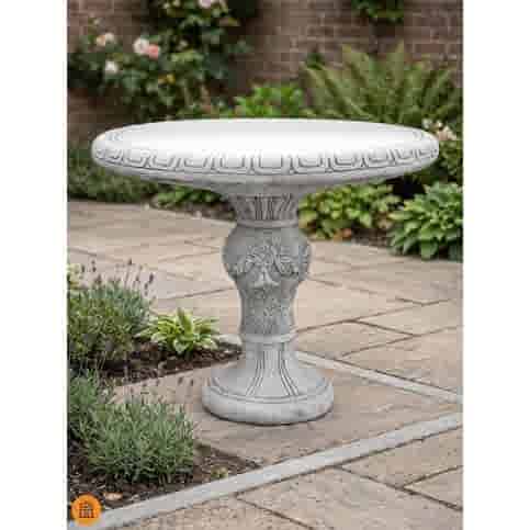 Klassieke ronde betonnen tafel 72 cm