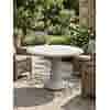Betonnen Deluxe tuintafel rond 115 cm
