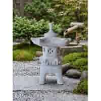 Japanse stijl tuinlamp van beton 40 cm