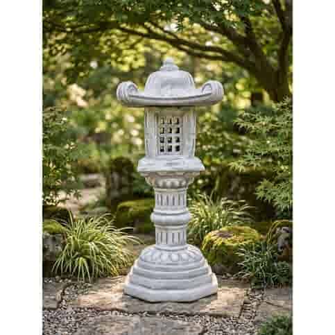 Japanse betonnen lantaarn 90 cm