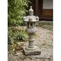 Klassieke sierlijke tuinlamp beton 84 cm
