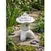 Betonnen Lotus bloem tuinlamp 40 cm