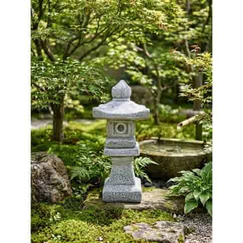 Culturele Japanse tuinlantaarn 37 cm