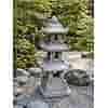 Drie-laags pagode tuinbeeld 87 cm