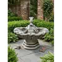 Betonnen fontein enkel laags 55 cm diameter