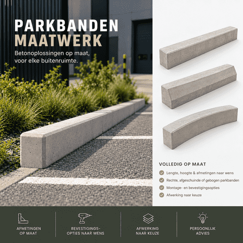 Maatwerk parkband (speciaal op maat gemaakt)