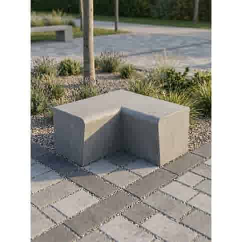 Betonnen Parkband binnenbocht 100x100 cm