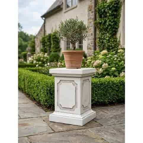 Chique decoratieve sokkel van beton - 64 cm hoog