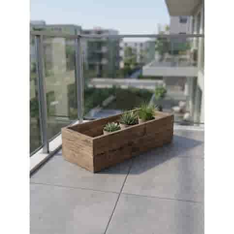 Bloembak Stonewood 78x28 cm en 18,5 cm hoog