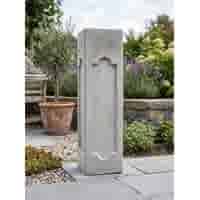 Decoratieve betonnen zuil met sierpaneel 85 cm