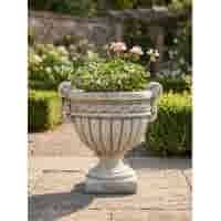 Decoratieve sierlijke bloempot 46 cm hoog
