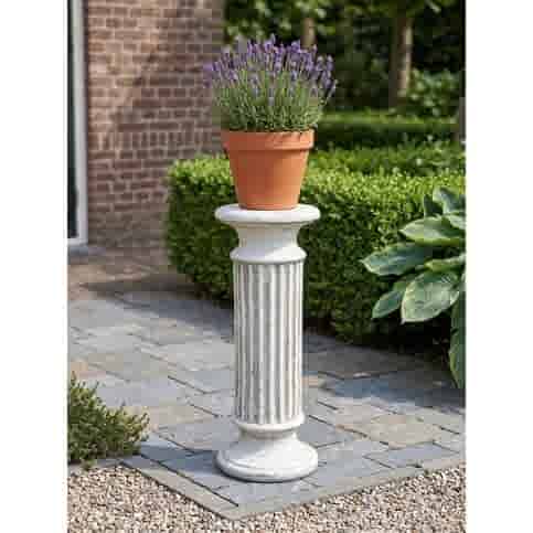 Klassieke zuilvoet rond - 74 cm hoog