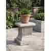 Betonnen decoratieve zuil met verticale strepen 37 cm