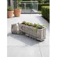Betonnen plantenbak trailer H29 cm