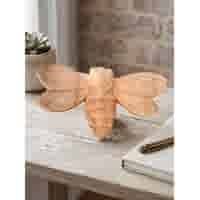 Betonnen bij decoratie in terra kleur H16 cm