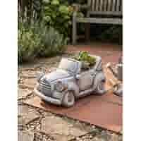 Betonnen plantenbak in oldtimer vorm H22 cm