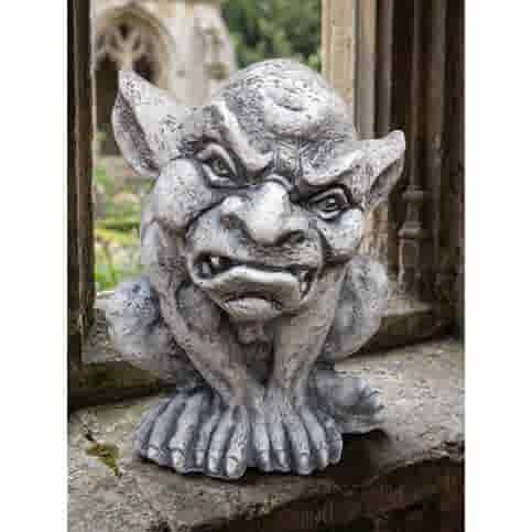Gargoyle tuinbeeld van beton H24 cm