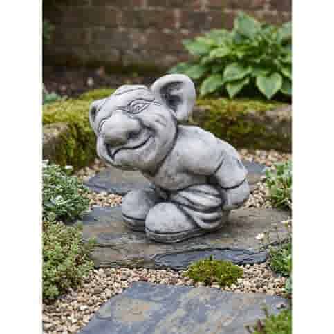 Betonnen Trol Mooning beeld H24 cm