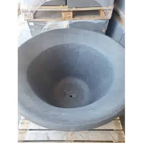 Grote beton bloempot ELKE antraciet