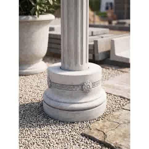 Decoratieve betonnen zuilbasis 37 cm