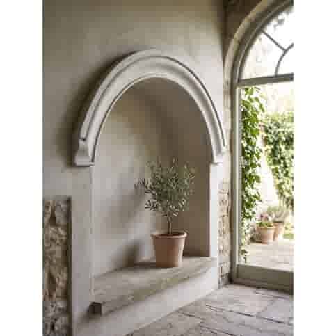 Klassieke halfronde booglijst decoratie 60 cm