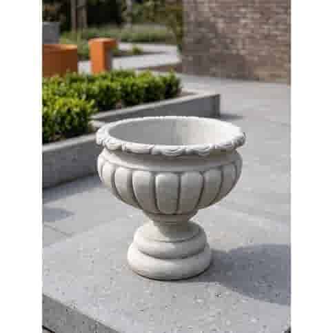 Klassieke betonnen bloempot 40 cm