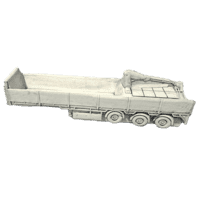 Betonnen oplegger met kraan H28 cm
