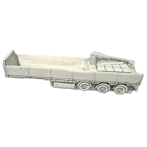 Betonnen oplegger met kraan H28 cm