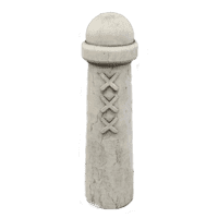 Betonnen Amsterdammertje miniatuur H14 cm
