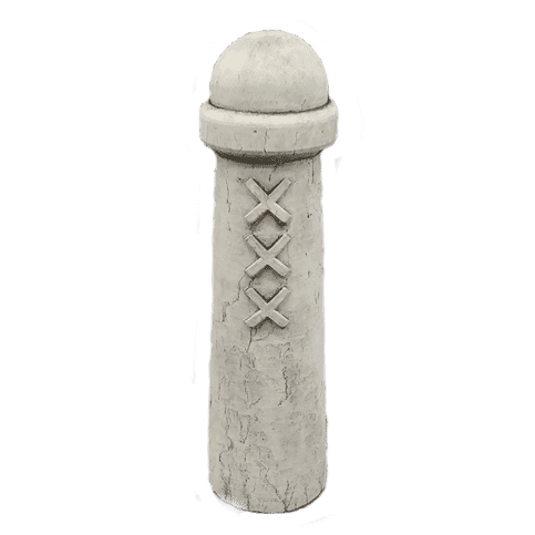 Betonnen Amsterdammertje miniatuur H14 cm