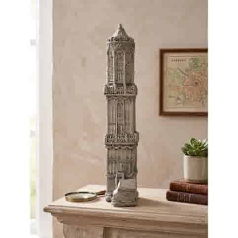 Dom Toren beeldje van beton H39 cm