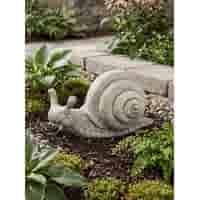 Groot betonnen slak tuinbeeld H27 cm