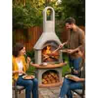 Carmen Betonnen BBQ Tuinhaard
