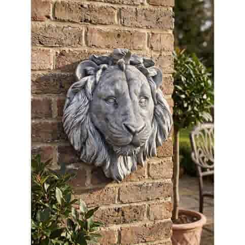 Leeuwhoofd wanddecoratie H35 cm