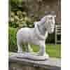 Betonnen paard beeld H40 cm