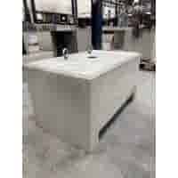 Ballastblok grijs met lepelgaten 80x50 cm en 45cm hoog M16 en gat
